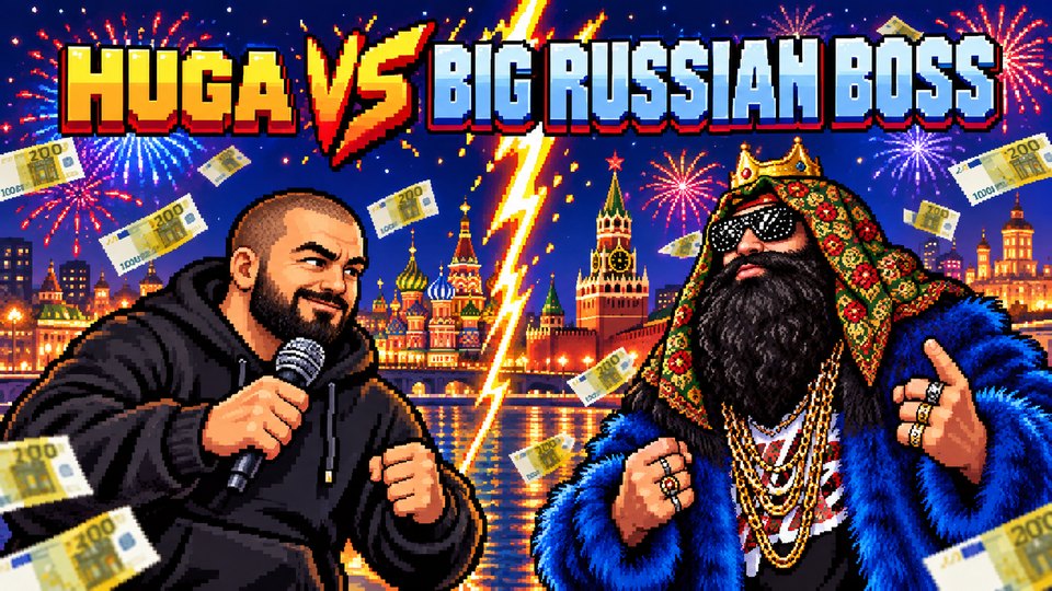 HUGA vs BIG RUSSIAN BOSS